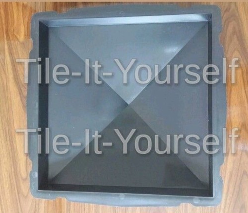 Concrete pillar cap paving - concrete,