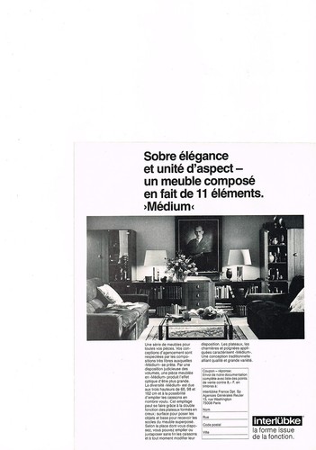 Advertisement 1978 interlubke - 1978,