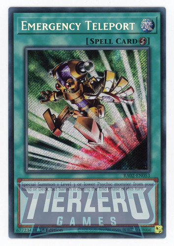 Yugioh ra02 en053 - yugioh, emergency