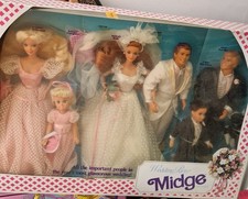 Barbie Midge Wedding Party Set