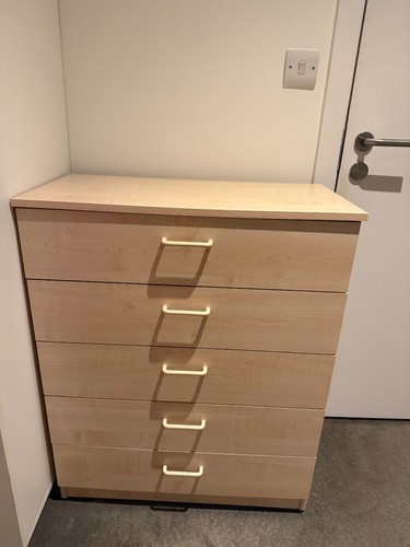 Wooden chest drawers 5 - -,