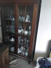 Cabinet Display Mahogany Good