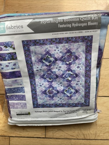 Quilt kit hydrangea - -, blooms