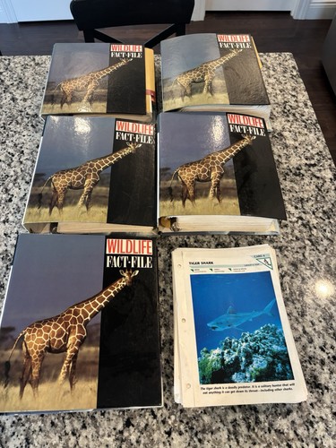 Wildlife fact file - fact, cards