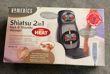 Homedics Shiatsu 2 in 1 neck back and shoulder massager with heat