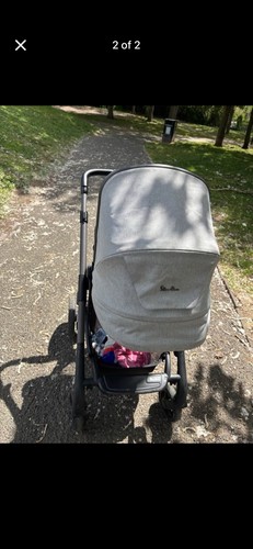 Silver cross wayfarer pram - cross,