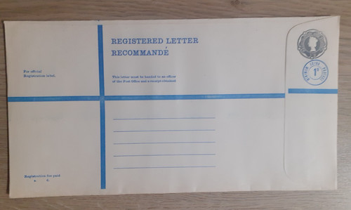 Qeii postal stationery - qeii, 3/4