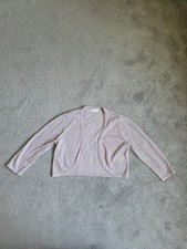 MONSOON Pink Sparkle Shrug