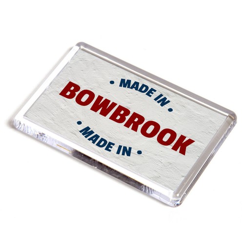 Fridge magnet made in - fridge,