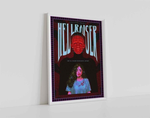Hellraiser movie poster - movie, pin
