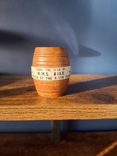 vintage ornate HMS Ajax teak