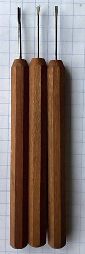 Fine wood turning tools set - fine,