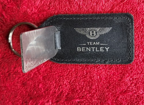 Team bentley keyring - bentley, leather