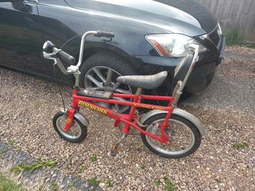 Used vintage raleigh tomahawk - used,