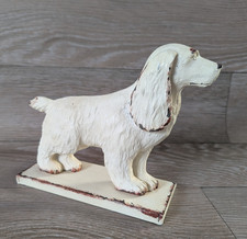 Cast metal cocker spaniel - cocker,