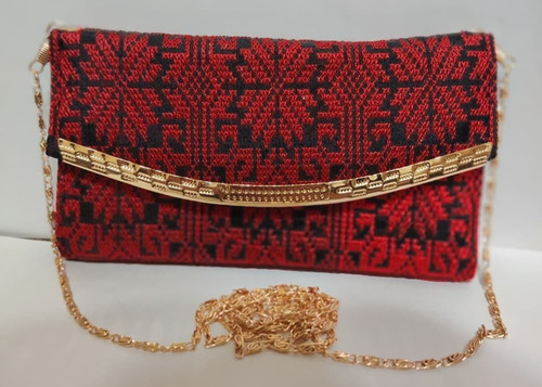 Tatreez clutch palestinian - clutch,