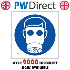 SIGN  Respirator must be worn