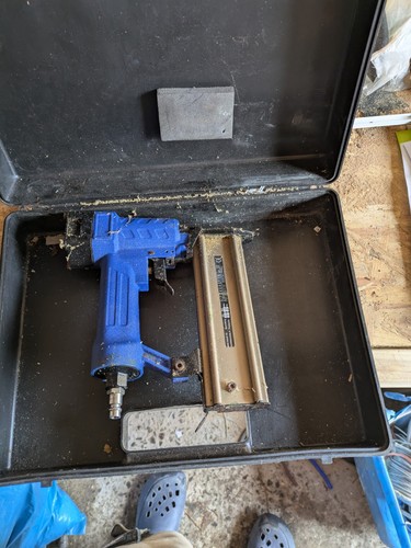 Air nail gun - nail,