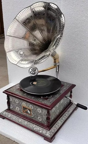 Vintage hmv gramophone - vintage,