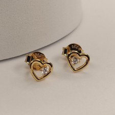 9ct Gold on Sterling Silver