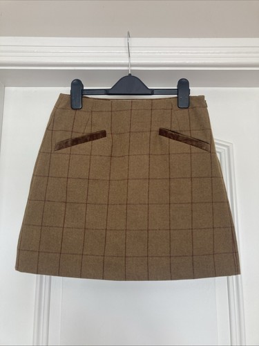 Joules wool checked - mini, skirt