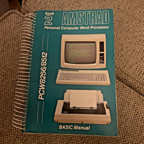 Amstrad book personal - book, 2