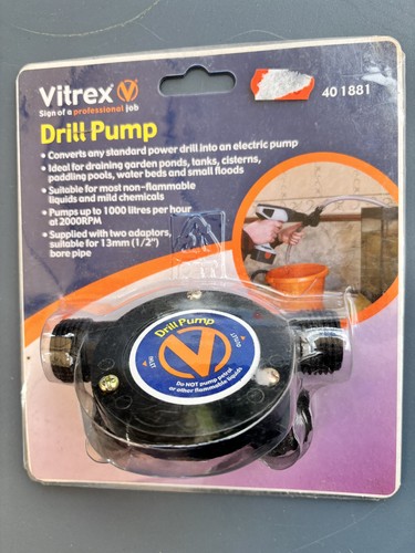 Drill pump 1000 litres - drill,