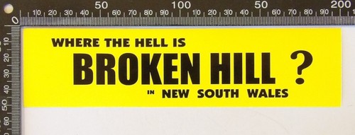 Old broken hill - old,