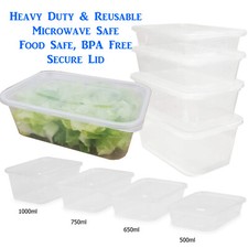 Plastic food containers with - plastic,