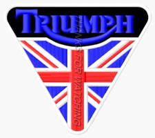 TRIUMPH EMBROIDERED PATCH