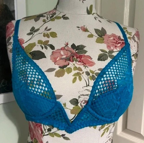 Ann summers blue plunge - ann, bra