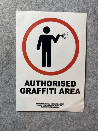 Original banksy sticker 2004 - original,