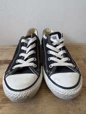 Converse Chuck Taylor All Star Black Low Canvas Trainers Youth Size UK 2 EU 34