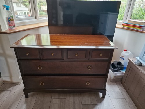 Stag chest drawers with - chest,
