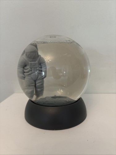Astronaut moon snow globe - moon,