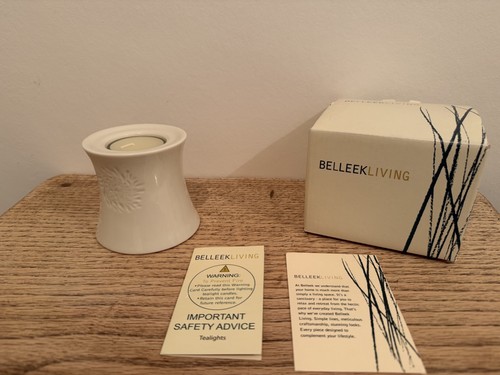 Belleek living tealight candle - belleek,