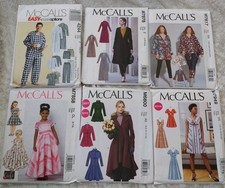 McCalls Bundle x 6 X mens, Womens, Childrens Sewing Patterns Unused Uncut 