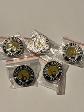 5x Leeds United Fc Pin Badge