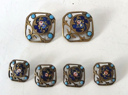 Antique set x enamel - antique, 6