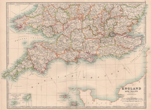 England wales south - &, south.