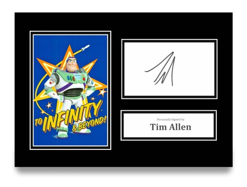 Tim allen signed - allen, a4