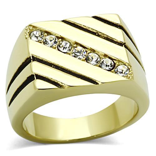 Mens gold ring 18kt - mens, signet