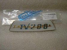 CASA LAMBRETTA ITALIAN TV 200 REAR FRAME BADGE 