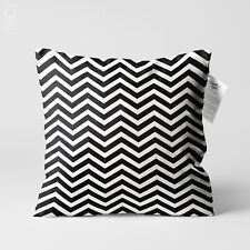 Black & White Zig Zag Cushion Cover | Double Sided | Multi Sizes
