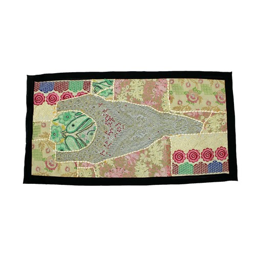 Vintage embroidered patchwork - embroidered,
