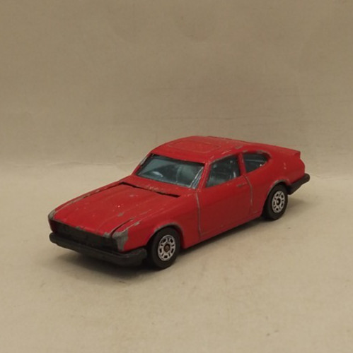 Corgi red ford - red, with