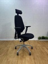 BLACK FABRIC RH400 ERGONOMIC