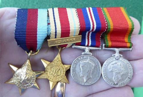Ww11 miniature medal group - miniature,