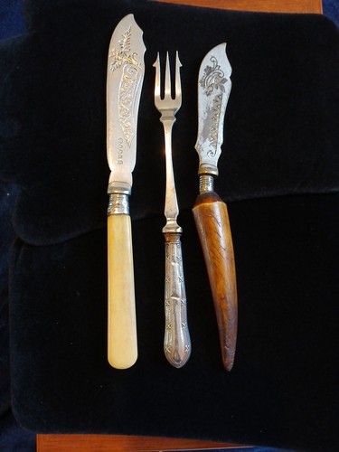 Antique cutlery silver - antique,