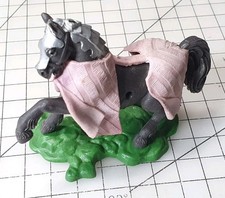 Vintage Britains Historic Series Swoppet Medieval Knight Horse & Caparison